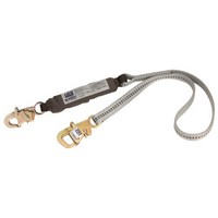 DBI/SALA 1241906 DBI/SALA 6\' WrapBax2 Tie-Back Shock Absorbing Lanyard With Snap Hook On One End And Tie Back Hook On Other End